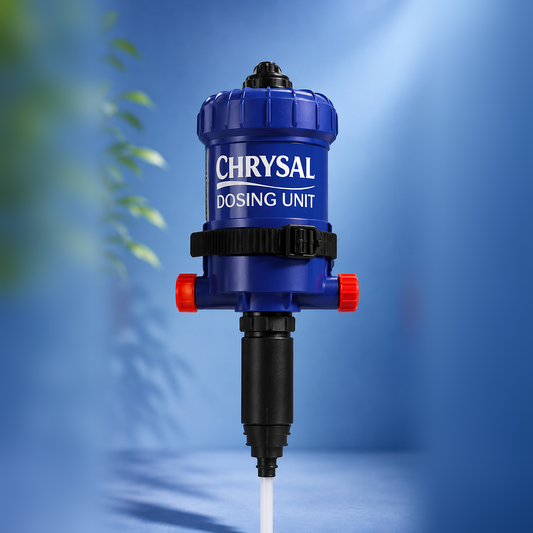Chrysal Dosing Unit – Професионална дозираща система за препарати за рязани цветя